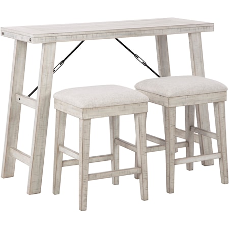 3-Piece Counter Height Dining Set