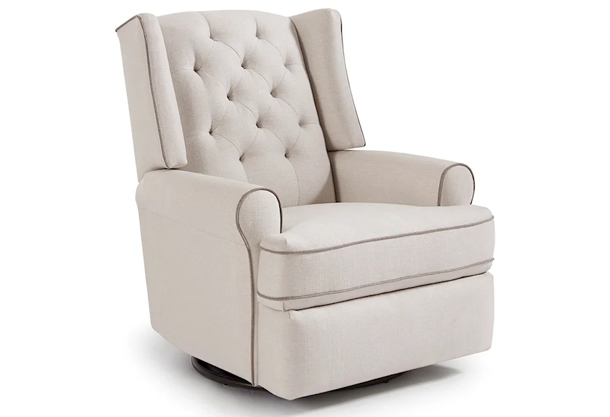 Kendra Power Swivel Glider Recliner by Best Home Furnishings at Baer's Furniture