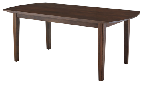Transitional 94" Rectangular Dining Table with 1.25" Top
