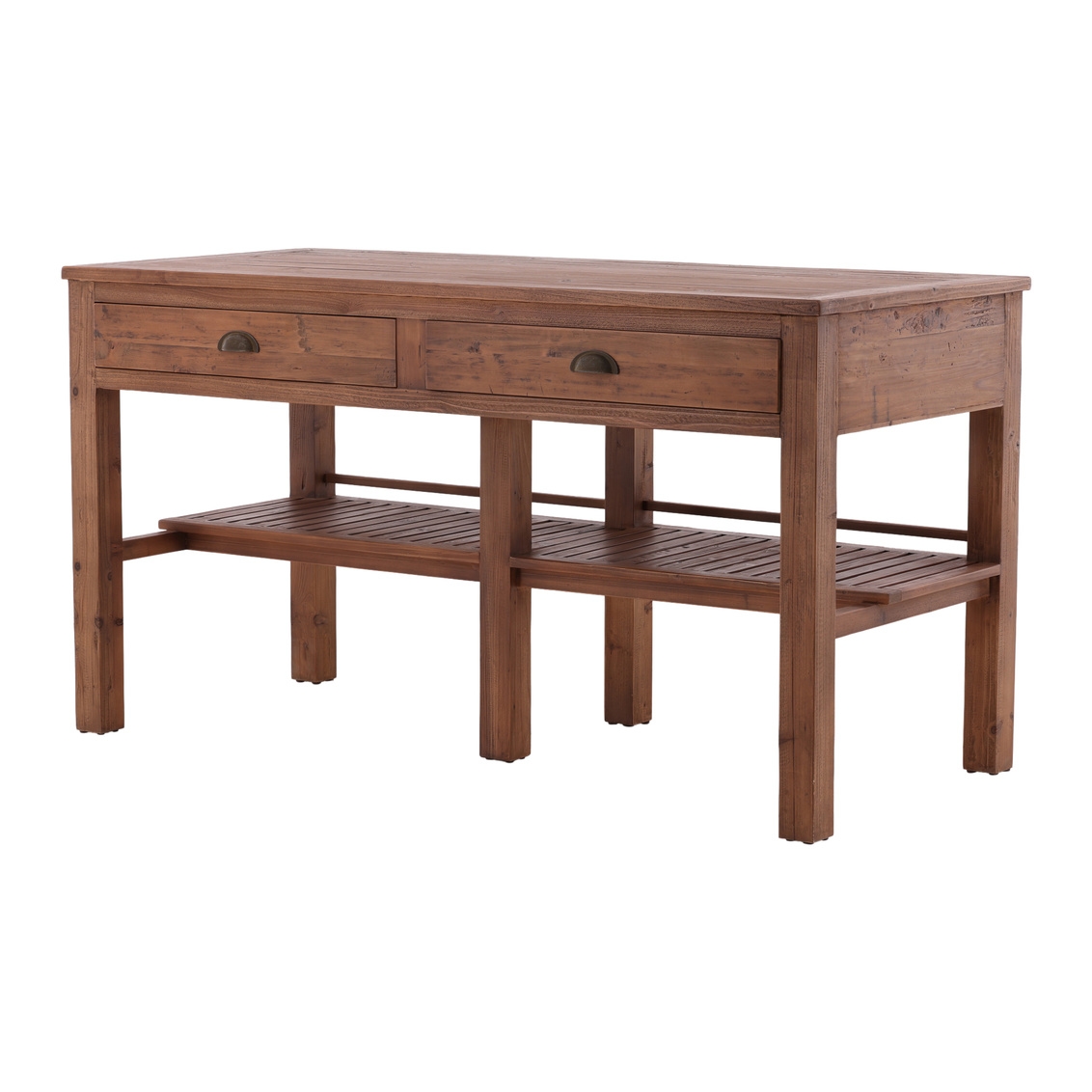 Furniture Classics Starling 2 Pass-Through Drawer Kitchen Island