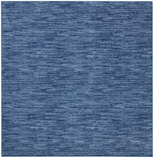 5'  Navy Blue Square Rug