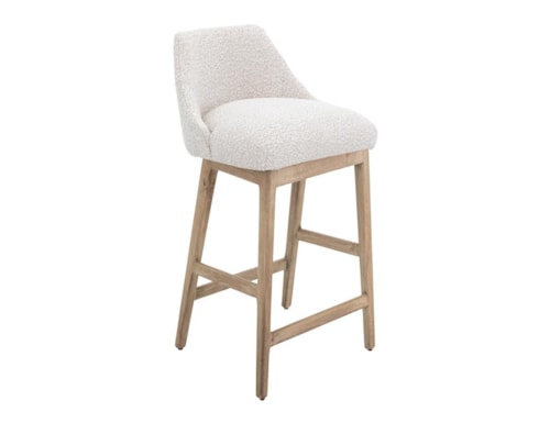 Contemporary 30" Upholstered Barstool