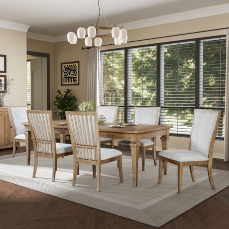 7-Piece Rectangular Table Set