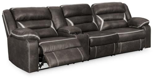 2-Piece Power Reclining Sectional Sofa