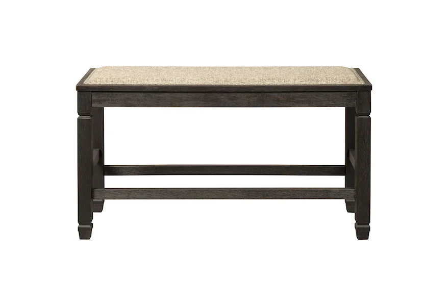 Tyler Creek Double Counter Upholstered Bench by Signature Design by Ashley at Z & R Furniture