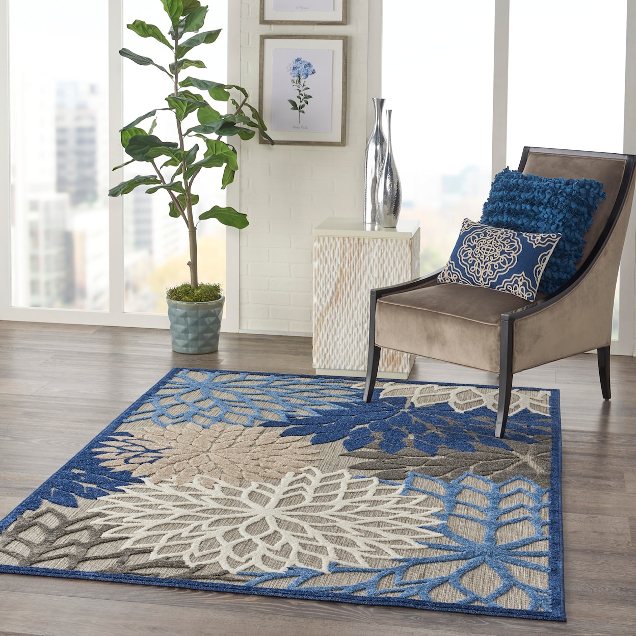 Nourison Aloha 6' x 9'  Rug