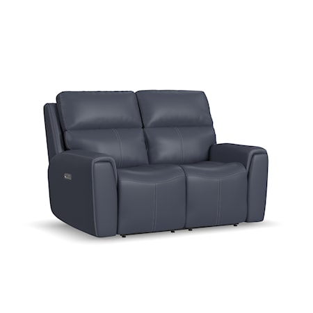 Power Reclining Loveseat with Power Headres