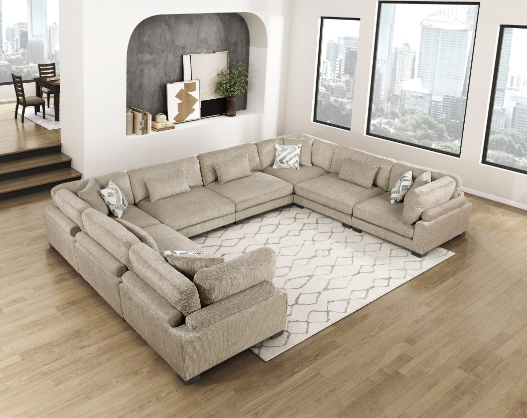 8-Piece Sectional Sofa