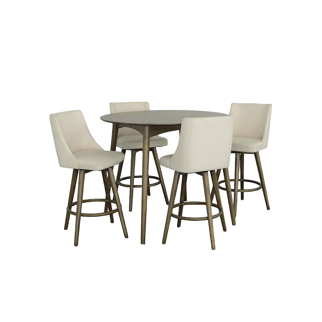 Progressive Furniture NODA 5-Piece Dining Set