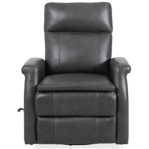 Contemporary Manual Swivel Glider Recliner