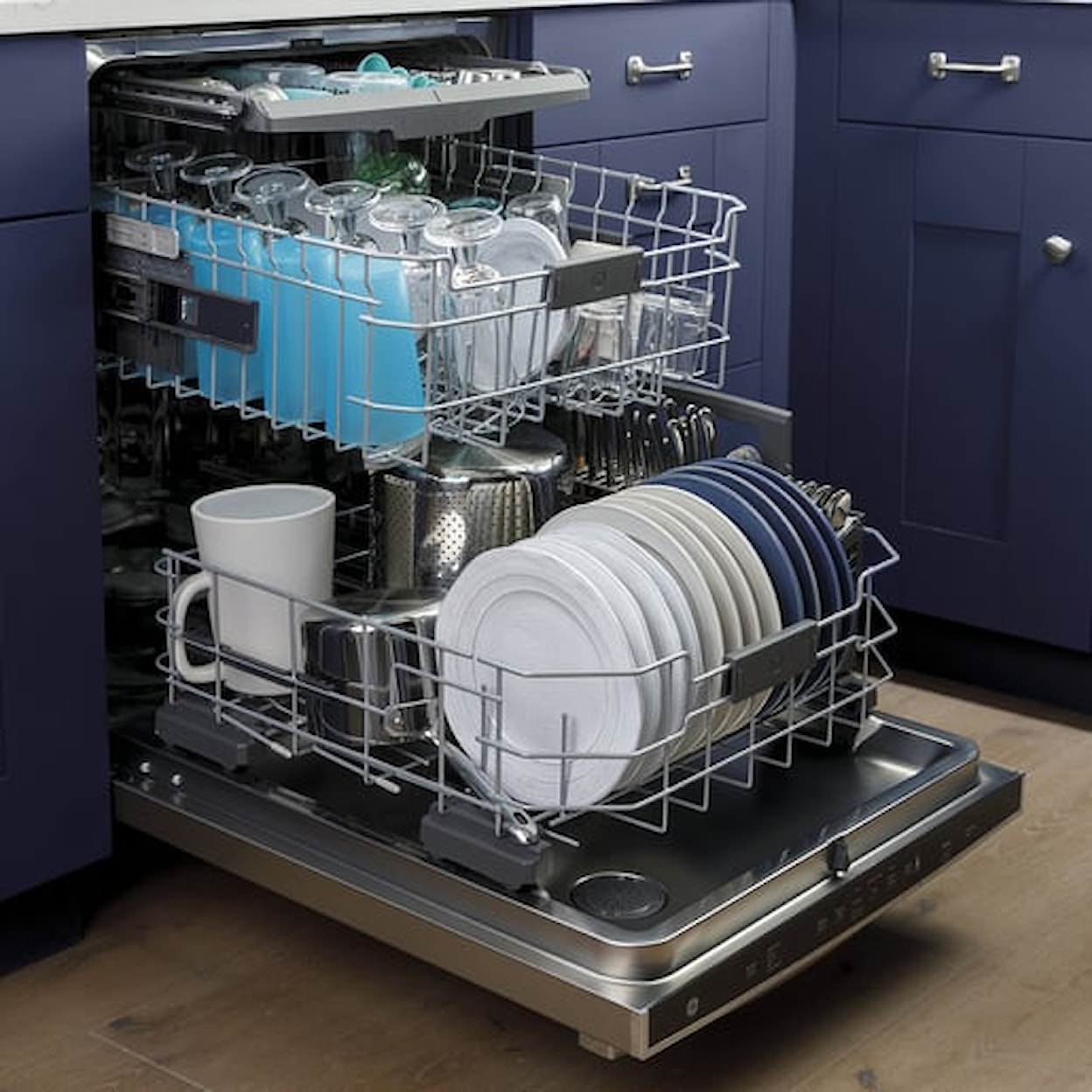 GE Appliances Dishwashers GE Stainless Steel Interior Dishwasher