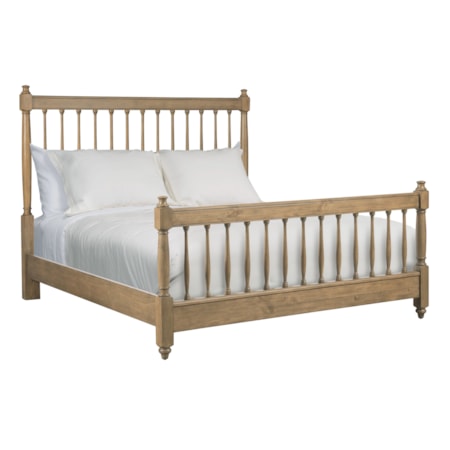 Queen Spindle Bed