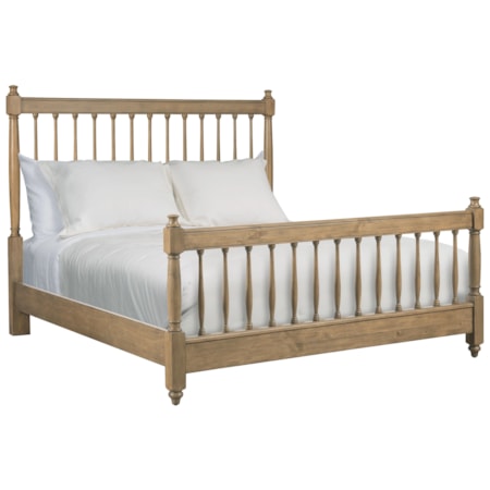 Queen Spindle Bed