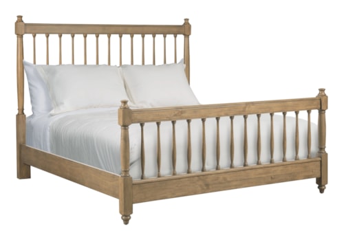 Traditional Queen Spindle Bed
