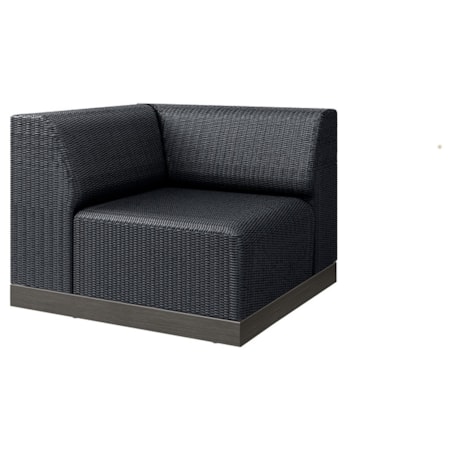 Padded Corner Seat Section