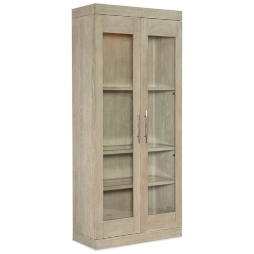 Contemporary Display Cabinet with Touch-Lighting