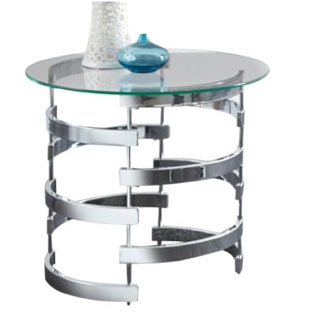 Round End Table