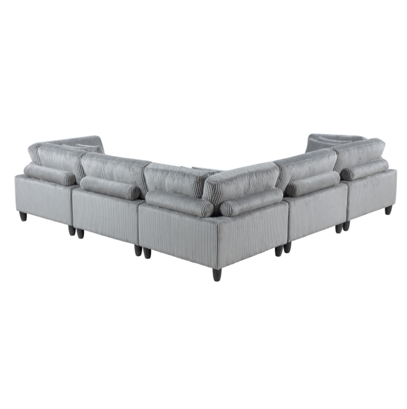 Homelegance Robstown 5-Piece Sectional Sofa