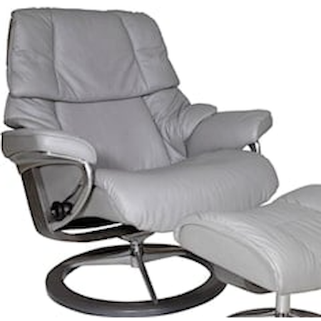 Large Reclining Chair with Signature Base