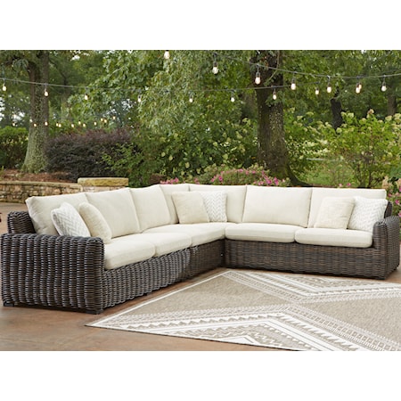 4-Piece Outdoor Sectional