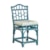 Shown in Fabric #523-56 & Harbor Blue Finish