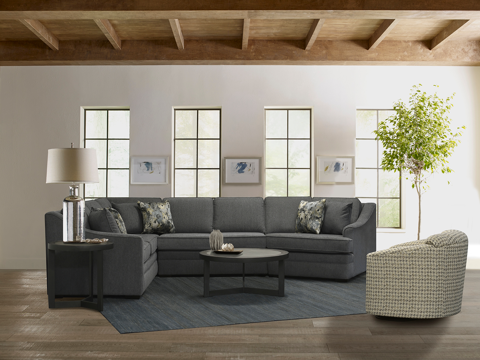 3-Piece Sectional Sofa