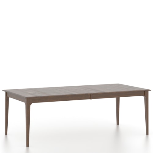 Transitional Rectangular Solid Wood Table