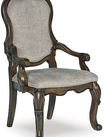 Dining Upholstered Arm Chair