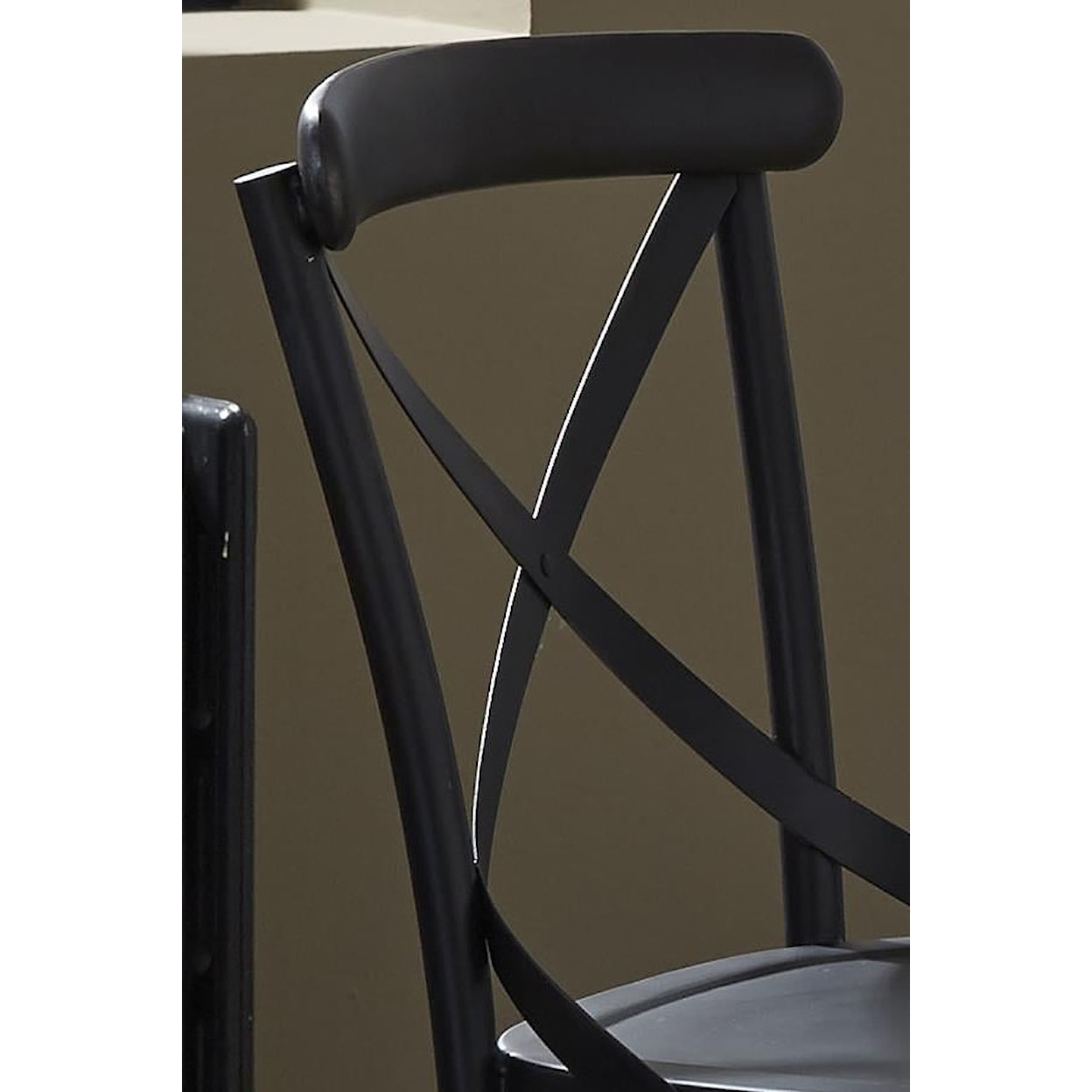 Liberty Furniture Vintage Series X-Back Dining Side Chair