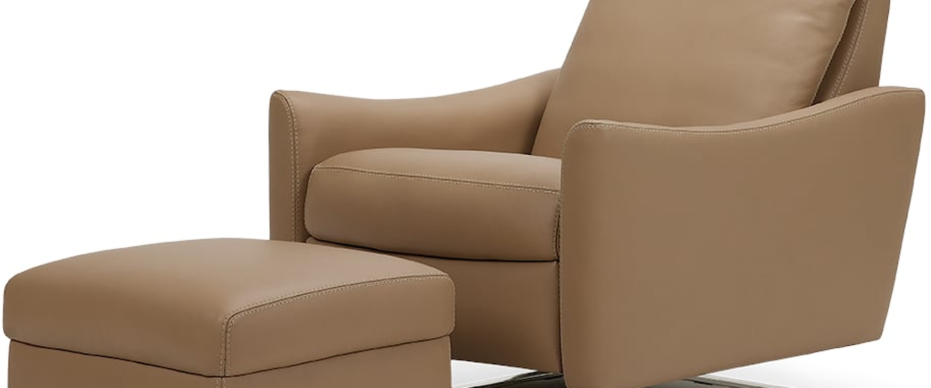X-Large Ontario Comfort Air Chair and Ottoman Set