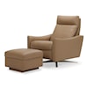American Leather Ontario Ontario Comfort Air Chair and Ottoman Set