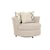 Behold Home 3140 Tampa Contemporary Cream Swivel Chair