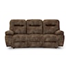 Best Home Furnishings Arial Power Recline Space Saver Sofa w/ Headrests