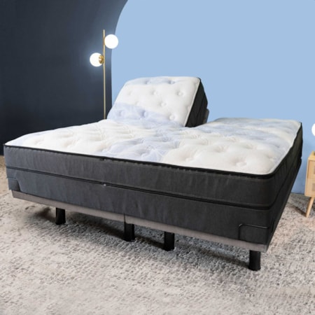 Queen Flex-Head 15.5&quot; Quilted Top Smart Bed