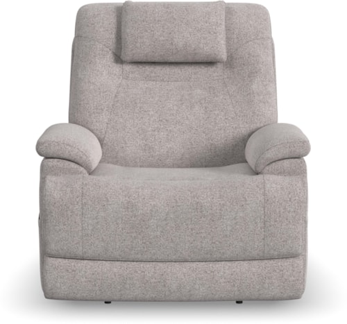 Transitional Power Lift Sleeper Recliner with Power Headrest & Lumbar