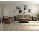 Direct Design Company Loft Brown Sofa