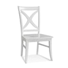 Braxton Culler Hues Hues Dining Side Chair with Wood Seat