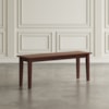 Jofran Simplicity Wooden Bench