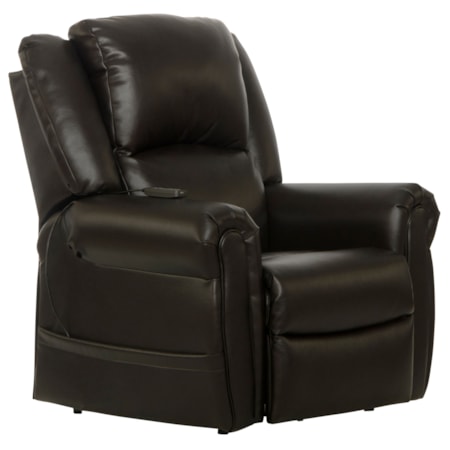 Power Lift and Headrest Lay Flat Recliner