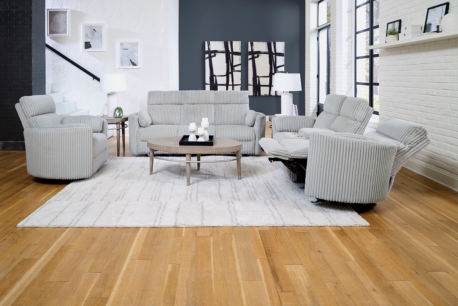 Parker Living Radius Power Swivel Glider Recliner (Set of 2)