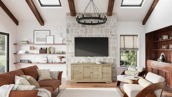 Living Room TV Console