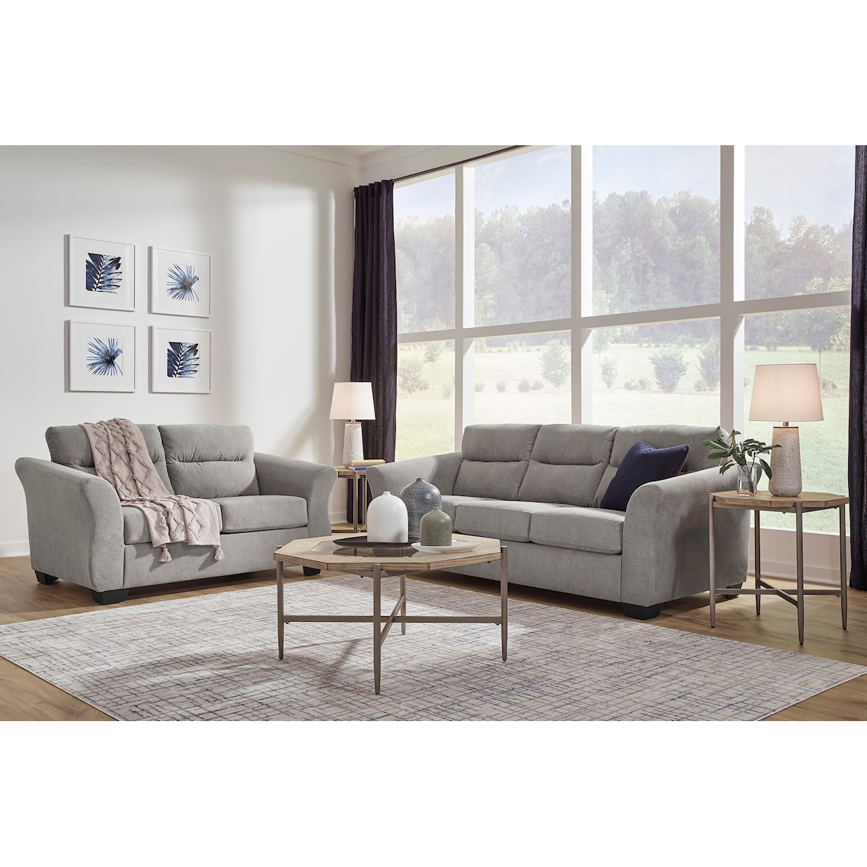 Ashley Signature Design Miravel Living Room Set