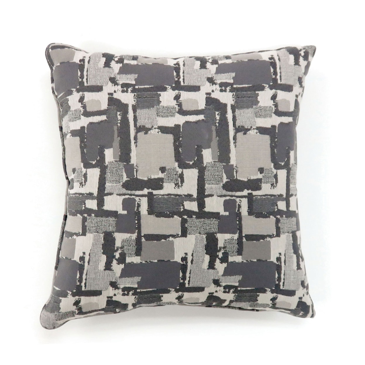 Furniture of America Concrit Set of Two 18" X 18" Pillows, Gray