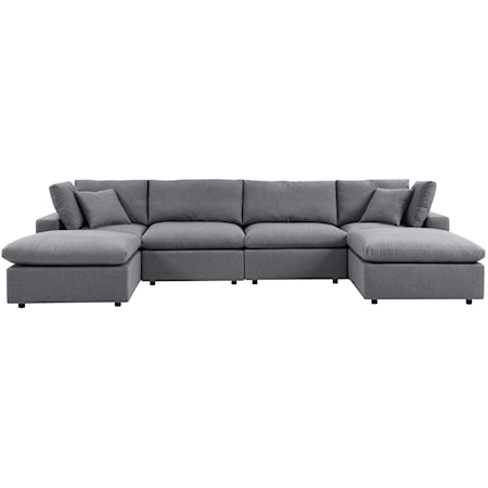 Outdoor 6-Piece Sectional Sofa