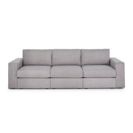 Wide-Arm Sofa