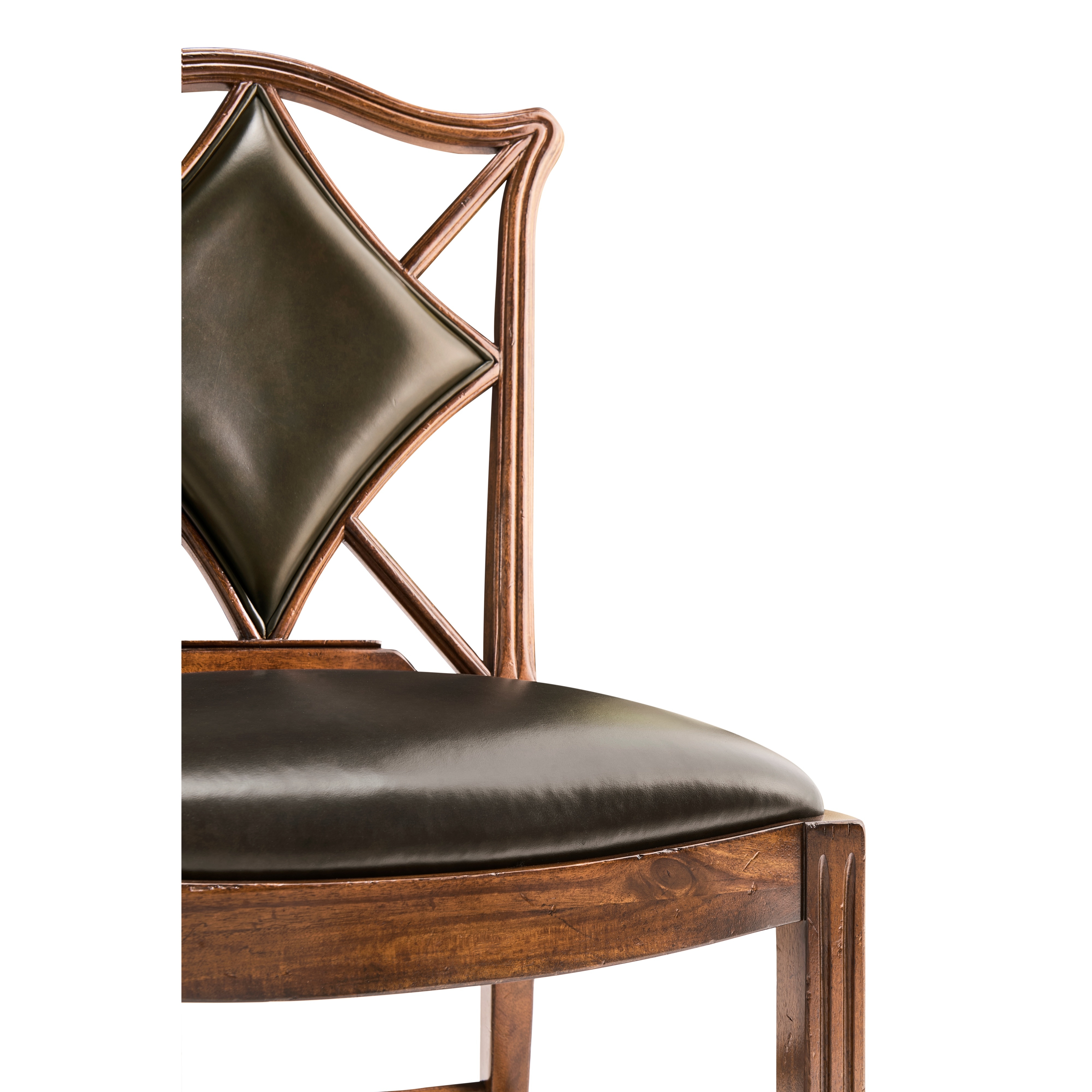 Jonathan Charles JC Traditional Playing Card "Diamond" Side Chair