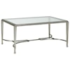 Artistica Artistica Metal Sangiovese Small Rectangular Cocktail Table