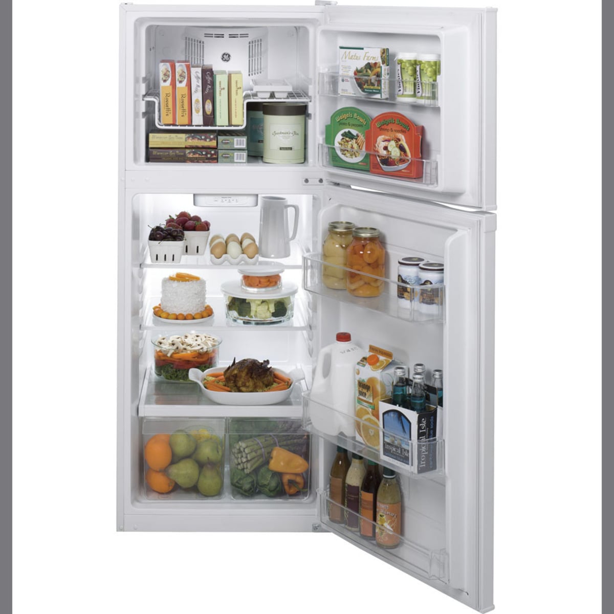 GE Appliances Refrigerators Top Freezer Refrigerator