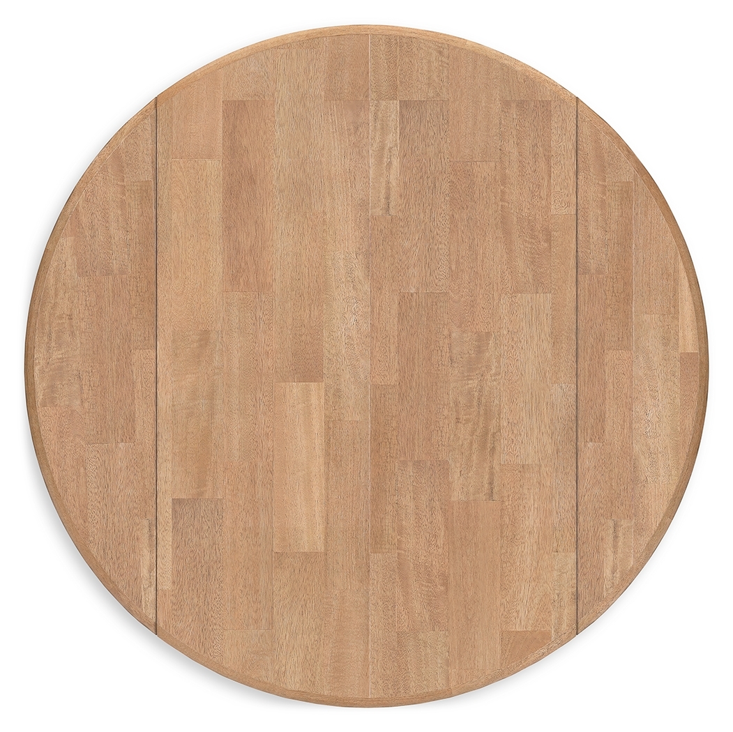 Signature Design by Ashley Gesthaven Round Drop Leaf Table