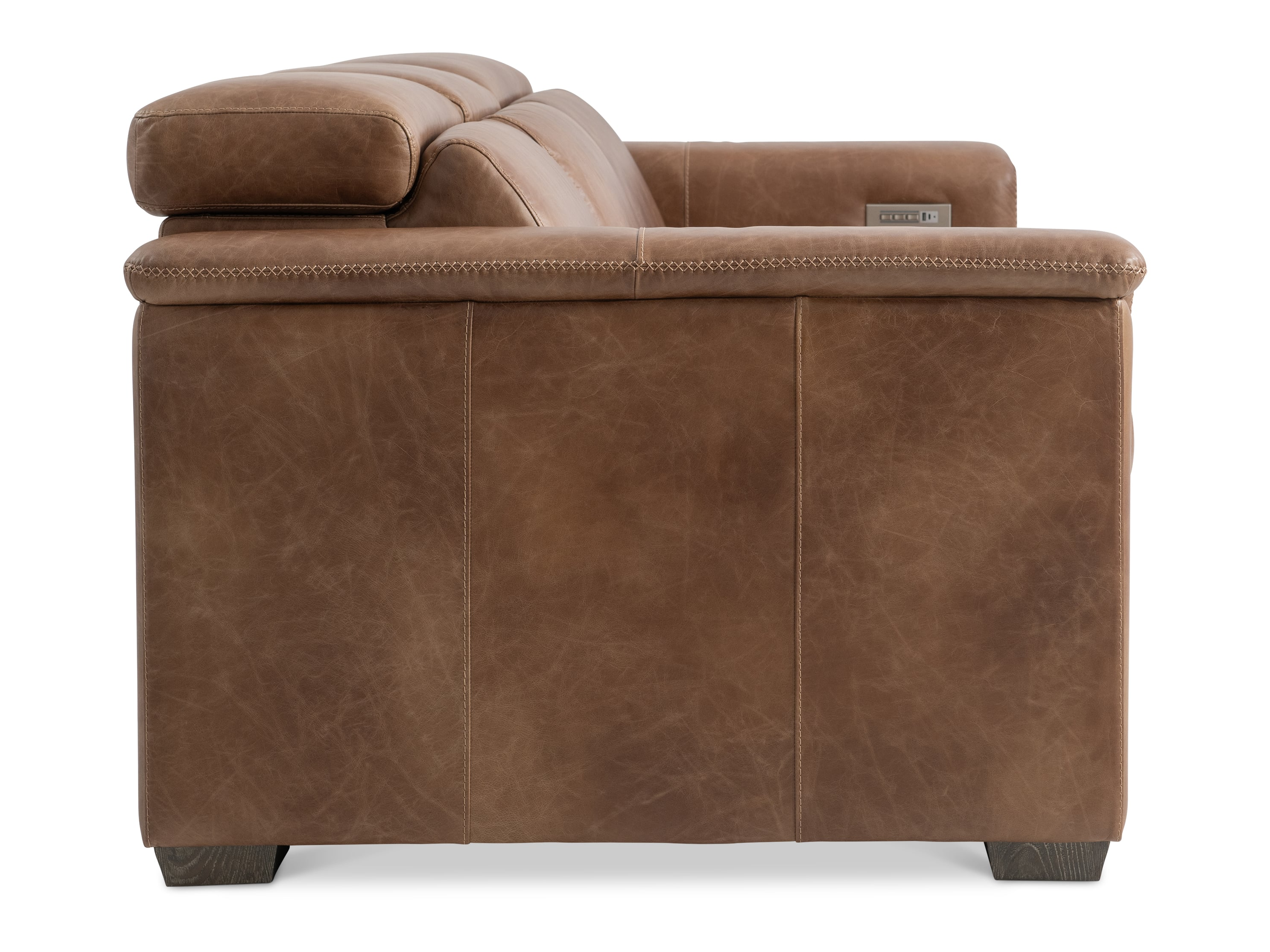 Bernhardt Bernhardt Living Lioni Leather Power Motion Sofa